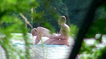 European hidden cam outdoor fucking in interesting positions with REAL orgasms