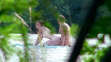 European hidden cam outdoor fucking in interesting positions with REAL orgasms