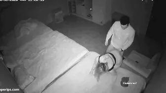 IP cam movie showing a party girl that fucks a stranger she met and it is HOT