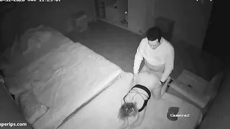 IP cam movie showing a party girl that fucks a stranger she met and it is HOT