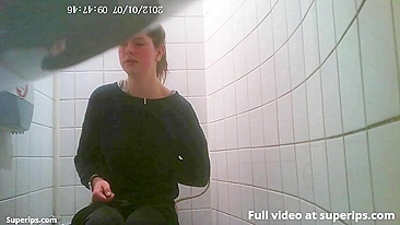 Attractive European chicks featured in free spy cam porn with toilets and beyond