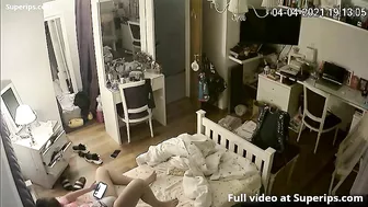 Spy cam footage showing a kinky girl that looks brilliant and it's super hot