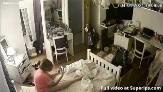 Spy cam footage showing a kinky girl that looks brilliant and it's super hot