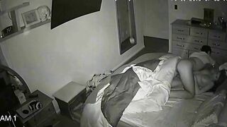 Taboo Family Sex, Leaked iP Cam Shows Lustful Brother Drilling His Sister's Wet Hole at Night