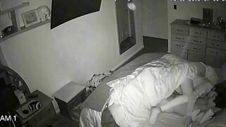 Taboo Family Sex, Leaked iP Cam Shows Lustful Brother Drilling His Sister's Wet Hole at Night