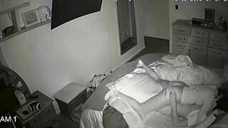 Taboo Family Sex, Leaked iP Cam Shows Lustful Brother Drilling His Sister's Wet Hole at Night