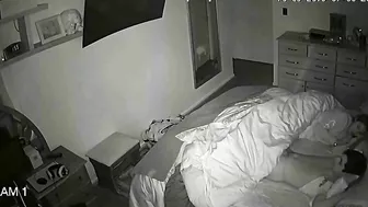 Taboo Family Sex, Leaked iP Cam Shows Lustful Brother Drilling His Sister's Wet Hole at Night