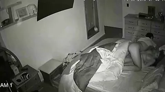 Taboo Family Sex, Leaked iP Cam Shows Lustful Brother Drilling His Sister's Wet Hole at Night