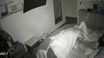 Taboo Family Sex, Leaked iP Cam Shows Lustful Brother Drilling His Sister's Wet Hole at Night