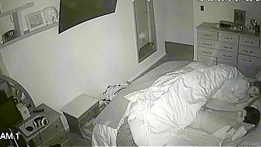 Taboo Family Sex, Leaked iP Cam Shows Lustful Brother Drilling His Sister's Wet Hole at Night