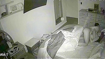 Taboo Family Sex, Leaked iP Cam Shows Lustful Brother Drilling His Sister's Wet Hole at Night