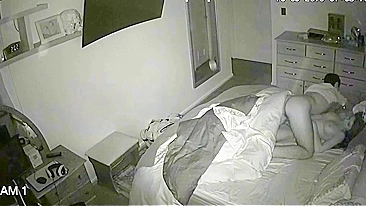 Taboo Family Sex, Leaked iP Cam Shows Lustful Brother Drilling His Sister's Wet Hole at Night