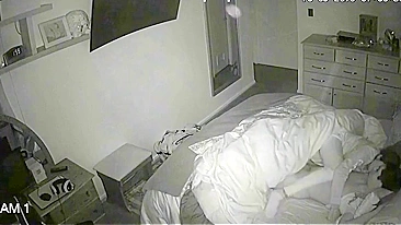 Taboo Family Sex, Leaked iP Cam Shows Lustful Brother Drilling His Sister's Wet Hole at Night