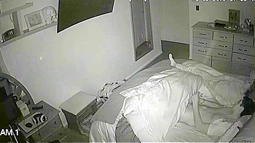 Taboo Family Sex, Leaked iP Cam Shows Lustful Brother Drilling His Sister's Wet Hole at Night