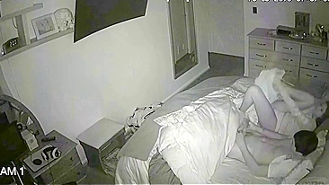 Taboo Family Sex, Leaked iP Cam Shows Lustful Brother Drilling His Sister's Wet Hole at Night