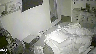 Taboo Family Sex, Leaked iP Cam Shows Lustful Brother Drilling His Sister's Wet Hole at Night