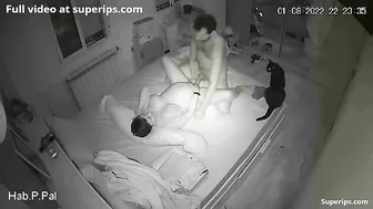 Pregnant porn showing hidden cam footage of stepsister and her breeding bro