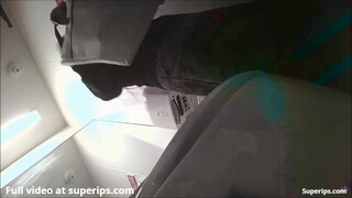 Asian spy cam footage showing a good looking girl in a truly sexy skirt