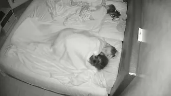 IP cam content showing a brunette who wants to fuck and ride with no shame