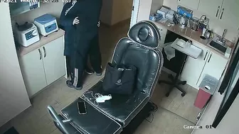 Kinky doctor fucks stacked patient in a spy cam sex scene with brutal banging