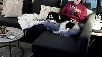 Canadian porn movie showing hidden cam girl that uses hand to get herself off