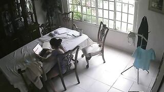 French stepsister masturbates in hidden cam footage with lots of real orgasms