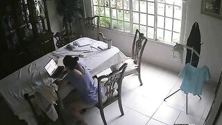 French stepsister masturbates in hidden cam footage with lots of real orgasms