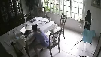 French stepsister masturbates in hidden cam footage with lots of real orgasms