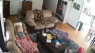 American hot porn movie with spy cam mommy showing her masturbating skills