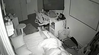 French babe gets fucked happily in a passionate stepfamily scene with orgasms