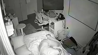 French babe gets fucked happily in a passionate stepfamily scene with orgasms