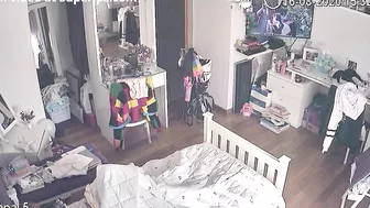 Ip cam movie showing a horny babe who enjoys real orgasms in a solo video