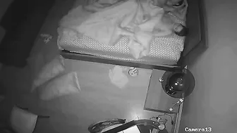 IP CAM XXX Hot stepsister gets licked prior to brutal banging in HD quality