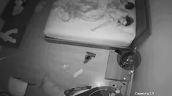 IP CAM XXX Hot stepsister gets licked prior to brutal banging in HD quality