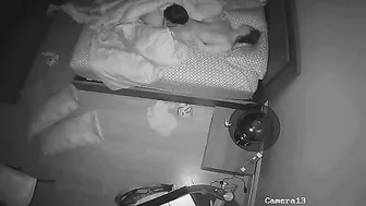 IP CAM XXX Hot stepsister gets licked prior to brutal banging in HD quality