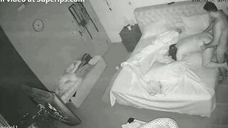 Impressive spy cam fucking with a skinny girl that takes it on all fours