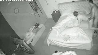 Impressive spy cam fucking with a skinny girl that takes it on all fours