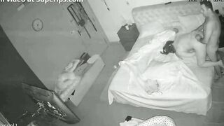 Impressive spy cam fucking with a skinny girl that takes it on all fours