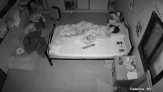 Petite stepdaughter masturbates as we review her latest spy cam footage Petite stepdaughter masturbates as we review her latest spy cam footage