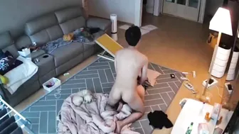 IP cam fuck scene showing Asian stepdaughter taking daddy's dick all the way in IP cam fuck scene showing Asian stepdaughter taking daddy's dick all the way in