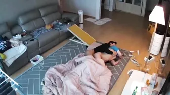 Asian spy cam footage showing whore that is willing to fuck her stepbrother