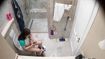 College girl peeing in a spy cam movie that breaks all the taboos big time