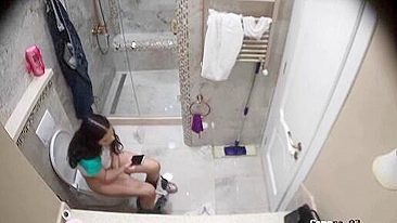 College girl peeing in a spy cam movie that breaks all the taboos big time