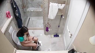 College girl peeing in a spy cam movie that breaks all the taboos big time