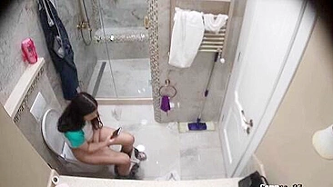 College girl peeing in a spy cam movie that breaks all the taboos big time