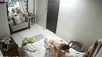 French lesbian sex scene featuring stepsisters that fuck for that IP cam