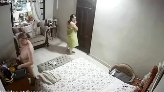 French lesbian sex scene featuring stepsisters that fuck for that IP cam