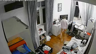 German whore showing her affinity for teasing in free spy cam content in HD