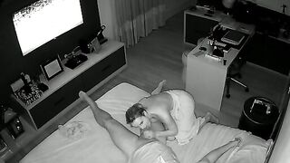 Australian IP cam showing from a horny lady that really likes sucking dick