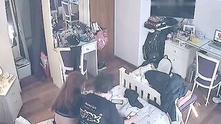 German porn movie with a stepsister who wants to fuck with spy cam turned on